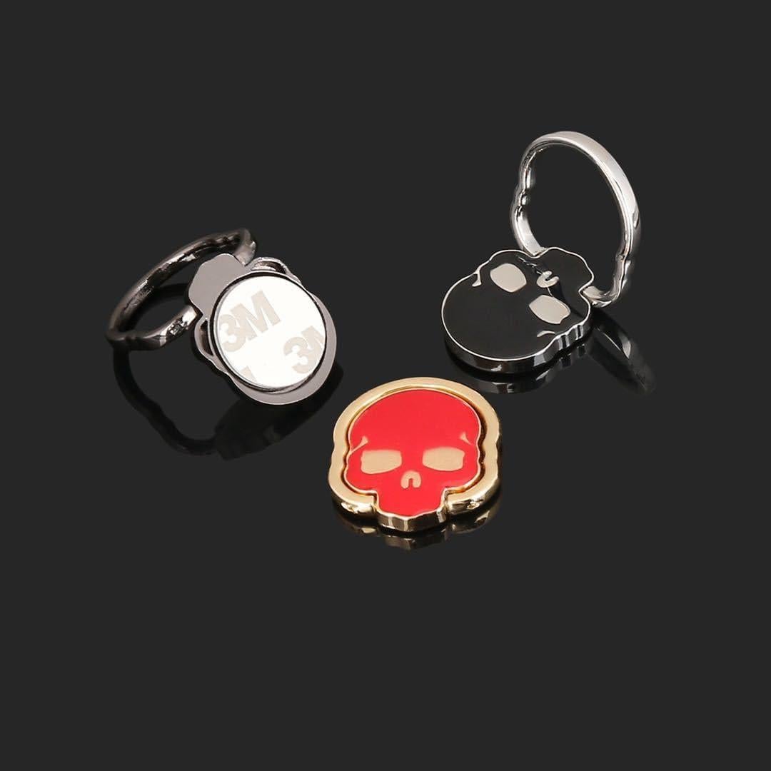 Soporte Anillo para Teléfono ZOEAST 3PCS Ajustable 360° Calavera
