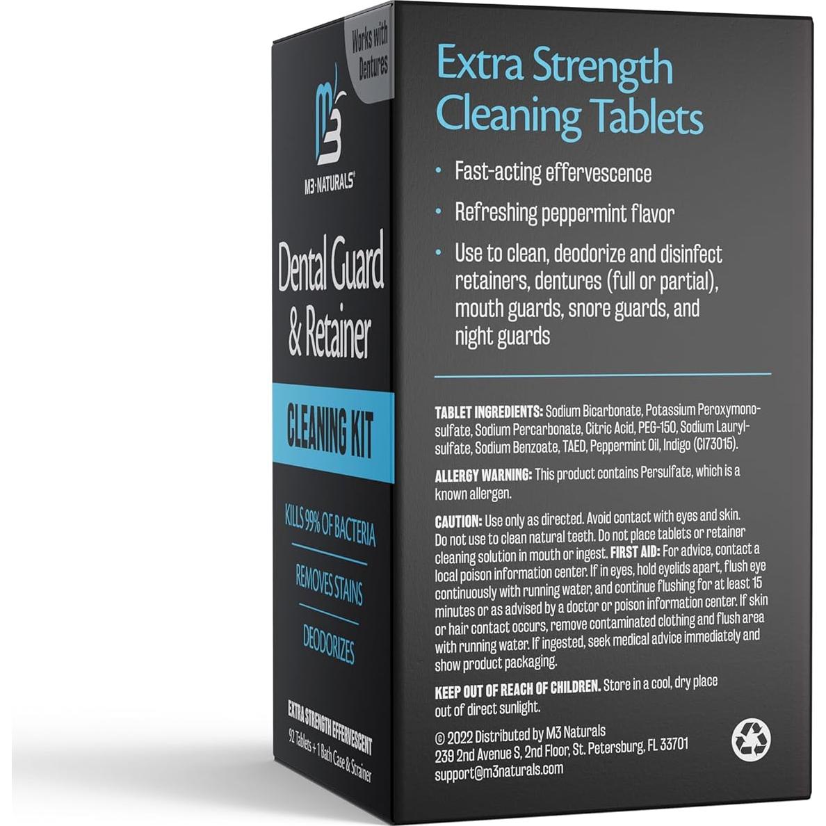 Kit de Limpieza Dental M3 Naturals con Estuche Universal