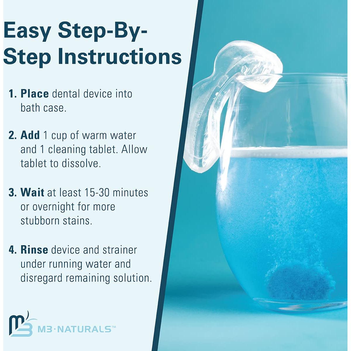 Kit de Limpieza Dental M3 Naturals con Estuche Universal