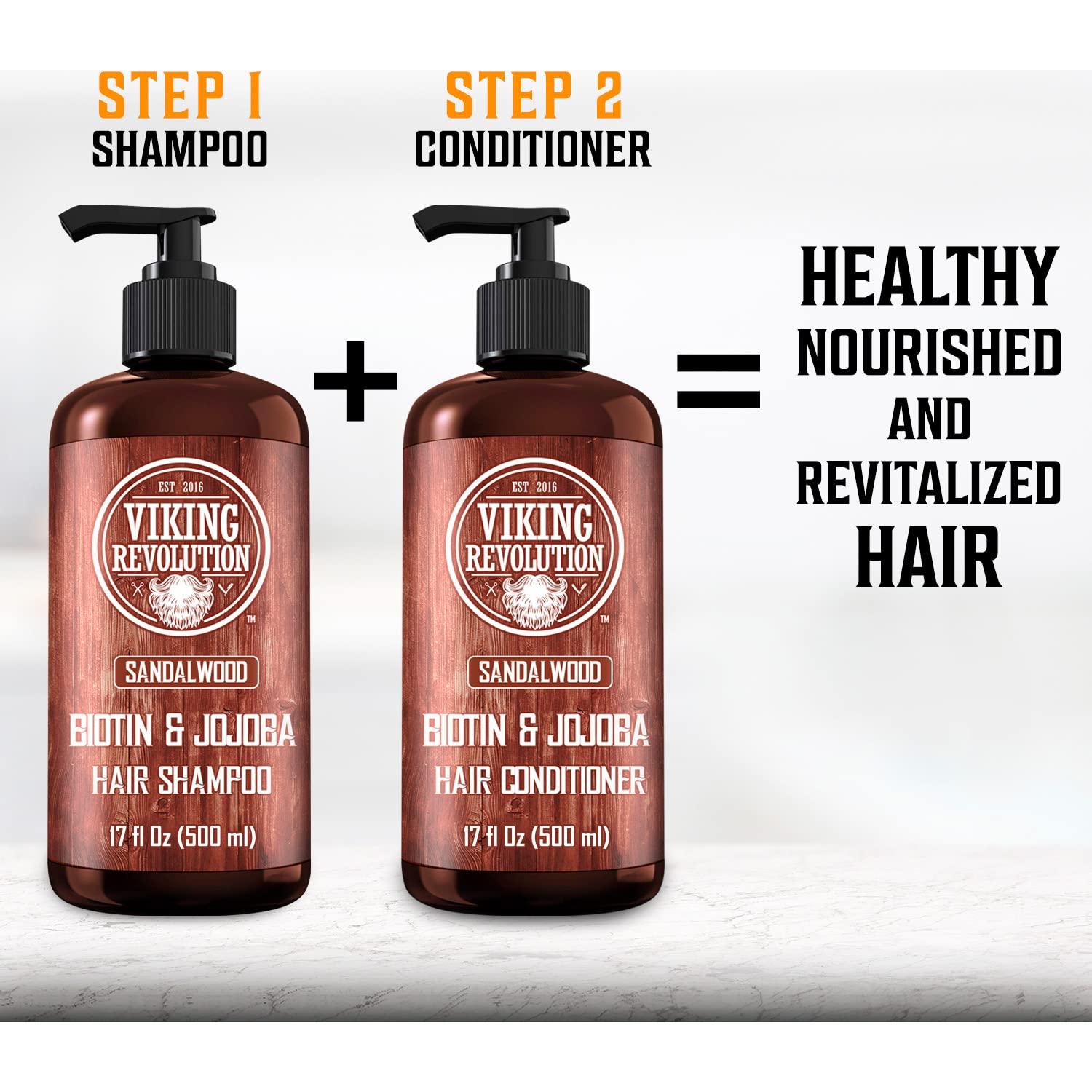 Acondicionador Natural Viking Revolution 500ml Biotina Jojoba