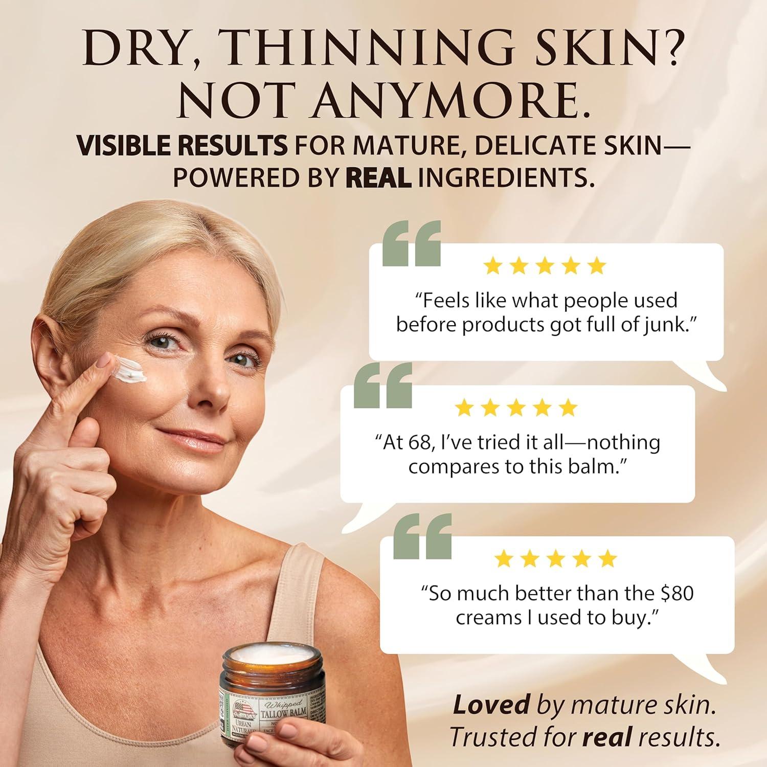 Bálsamo de Tallow Urban Naturals 56.7g Sin Fragancia para Piel