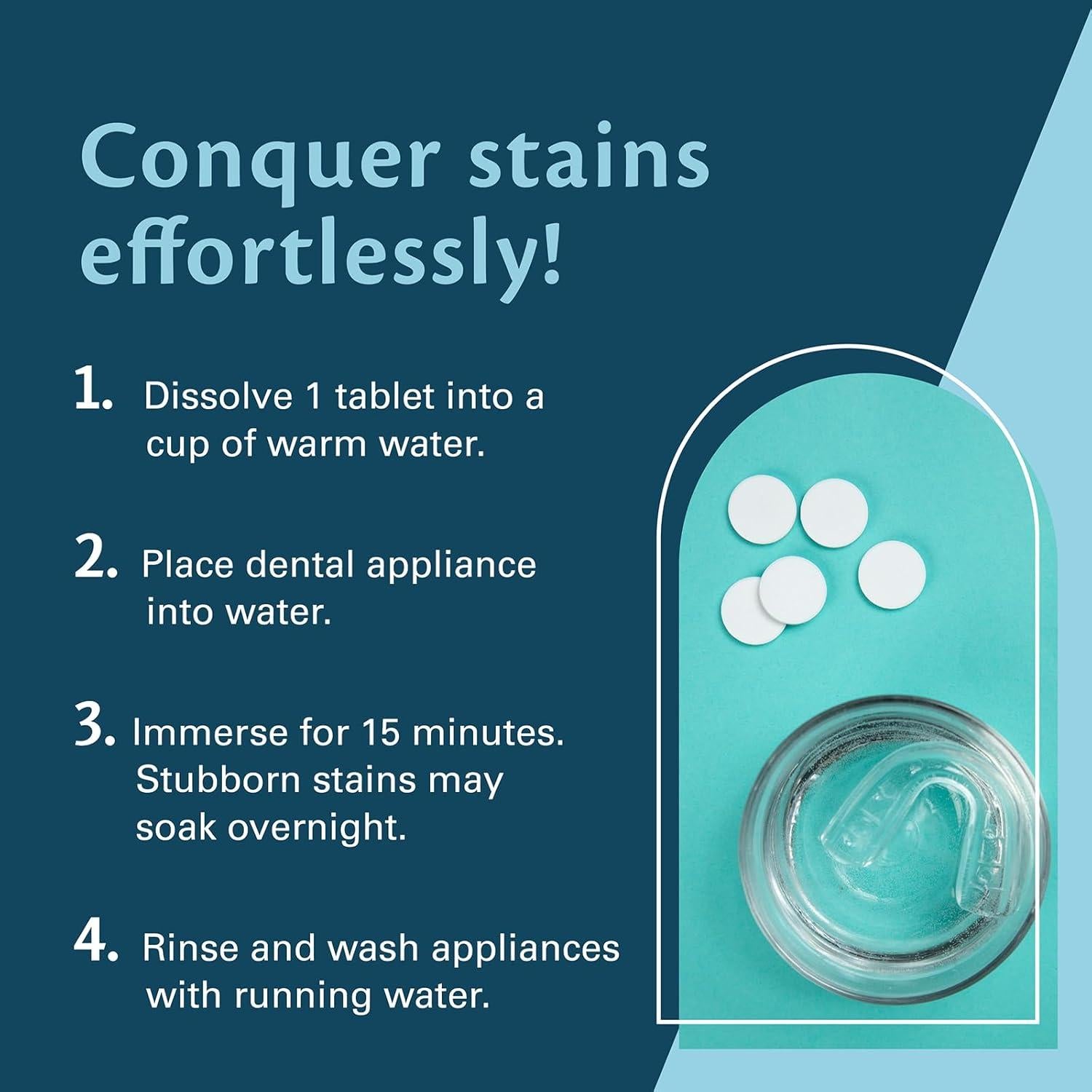 Limpiador de Retenedores Nocturno M3 Naturals 120 Tabletas