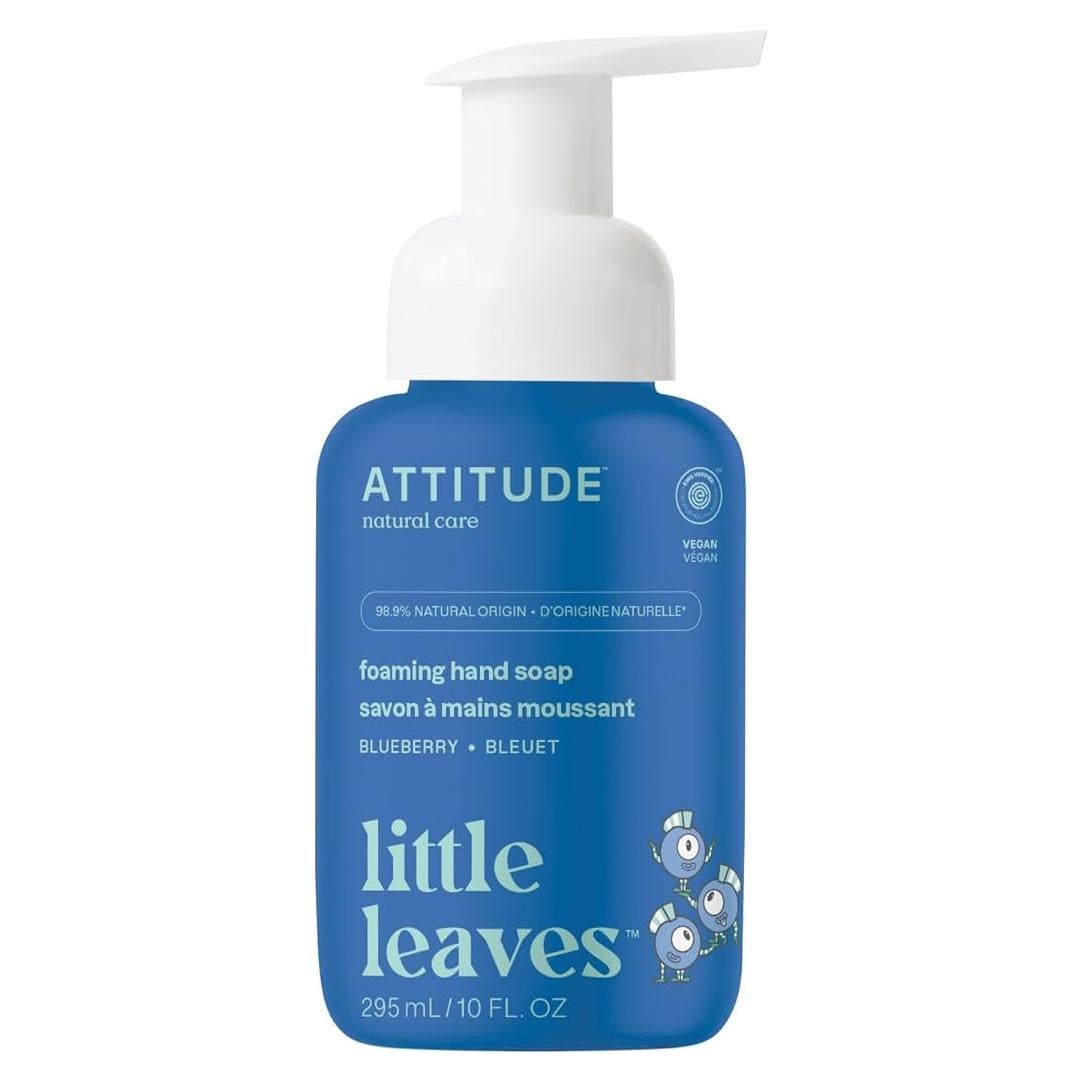 Jabón de Manos Espumoso Vegano ATTITUDE Arándano 295 ml