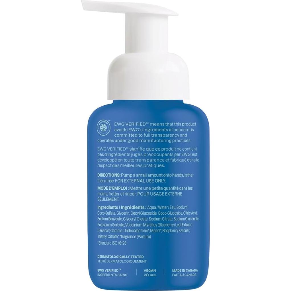 Jabón de Manos Espumoso Vegano ATTITUDE Arándano 295 ml