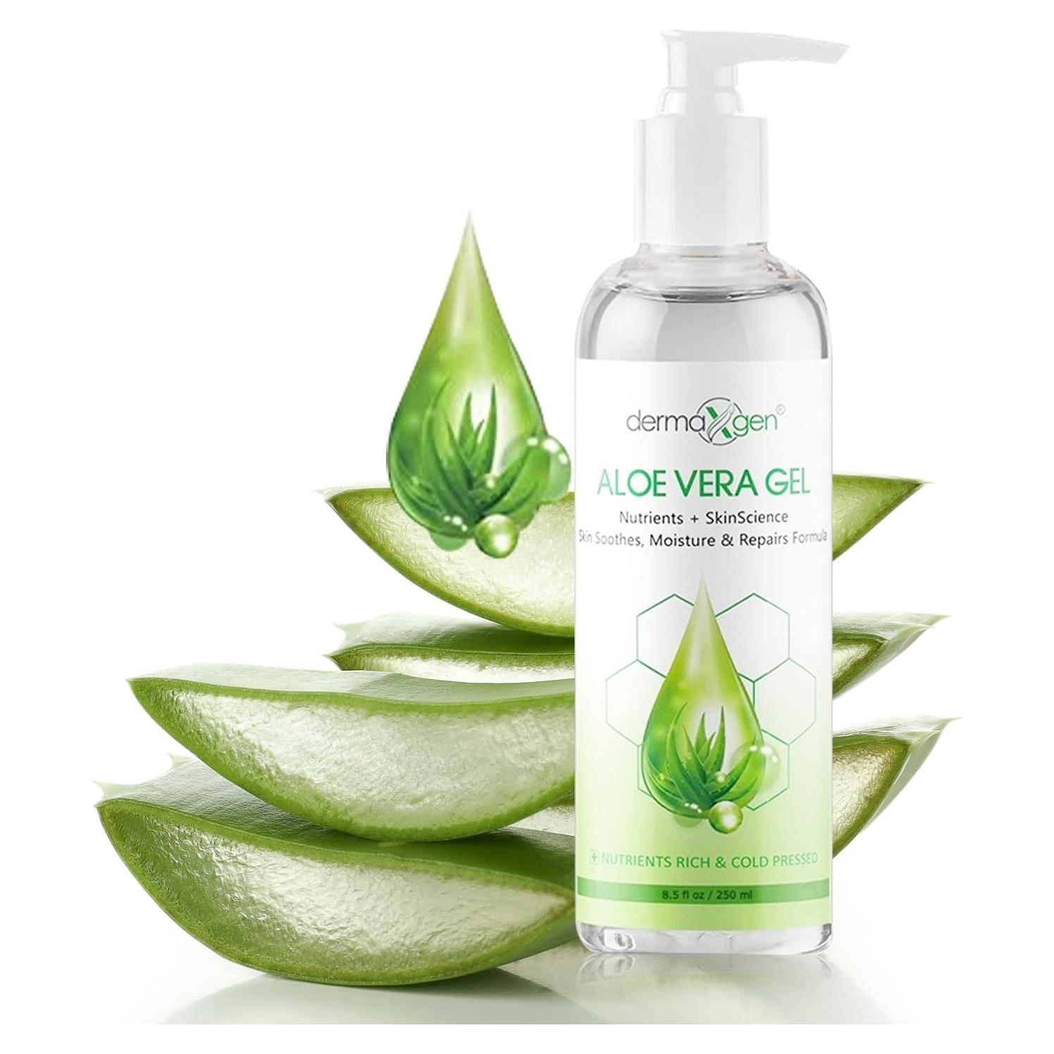 Gel de Aloe Vera Dermaxgen 250 ml - Hidrata y Repara Piel