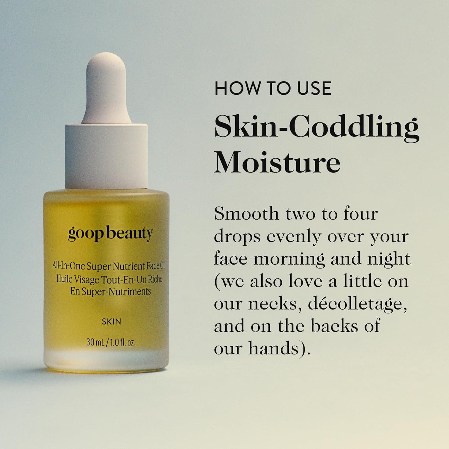 Aceite Facial Hidratante goop Beauty 29.57 ml - Antienvejecimiento