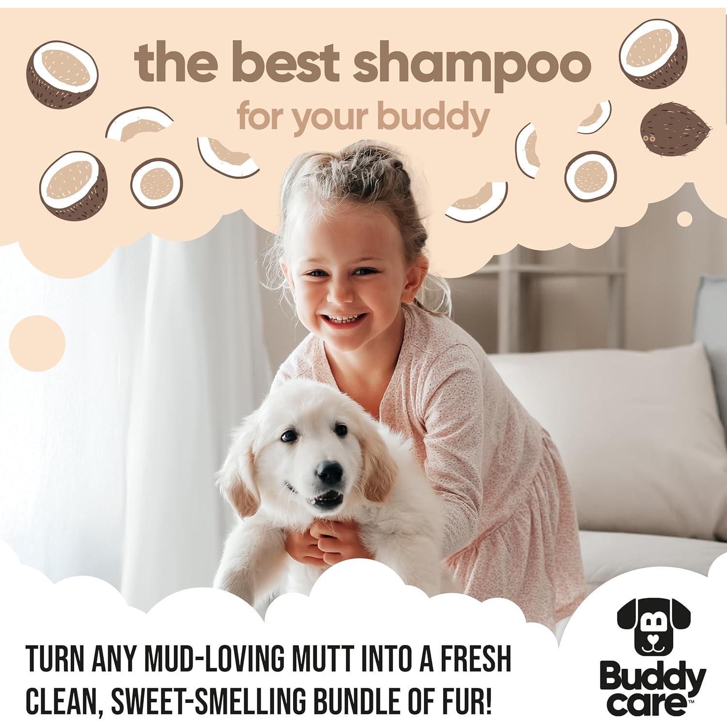 Champú y Acondicionador 2en1 Buddycare 478ml Coco Hipoalergénico