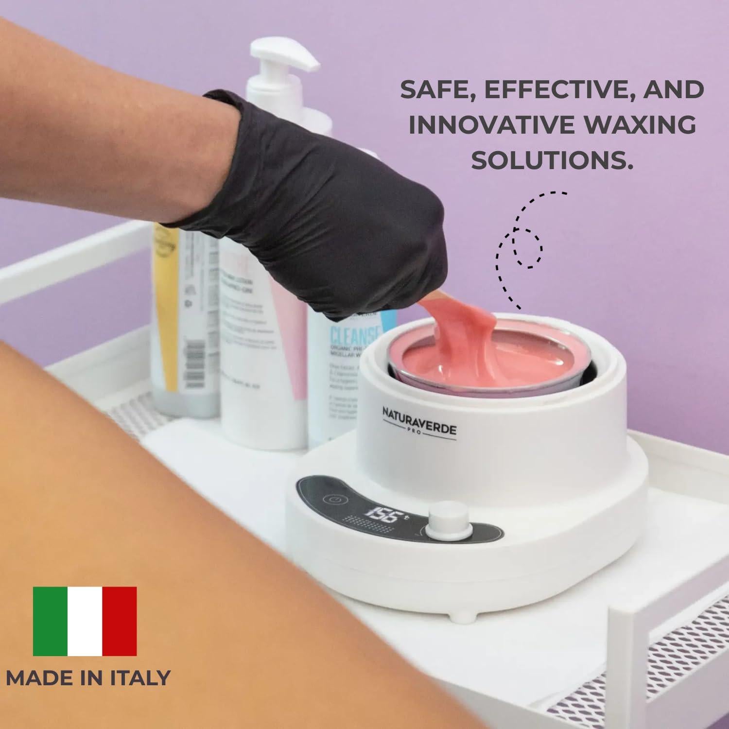 Cera Suave Deluxe Rosa Naturaverde 396g para Piel Sensible