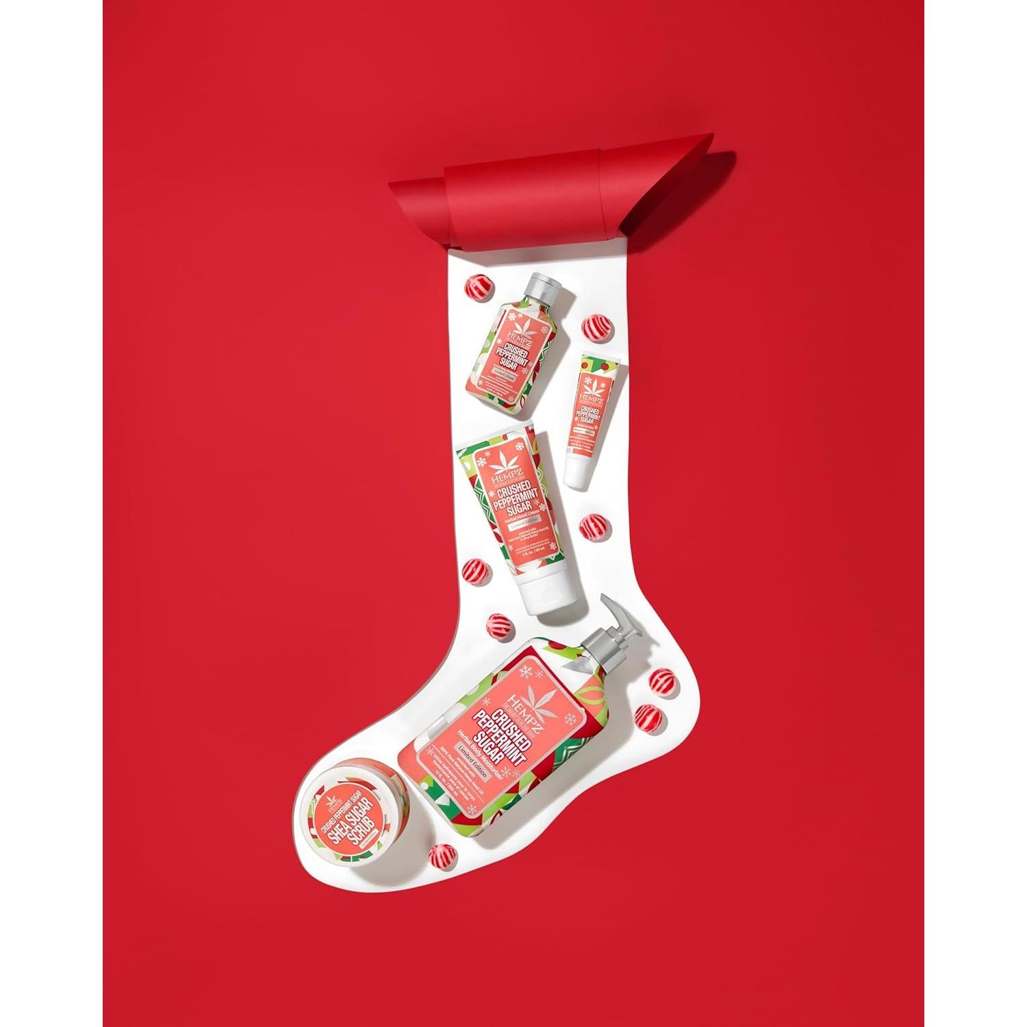 Exfoliante Corporal de Azúcar Hempz 113 g - Menta Triturada