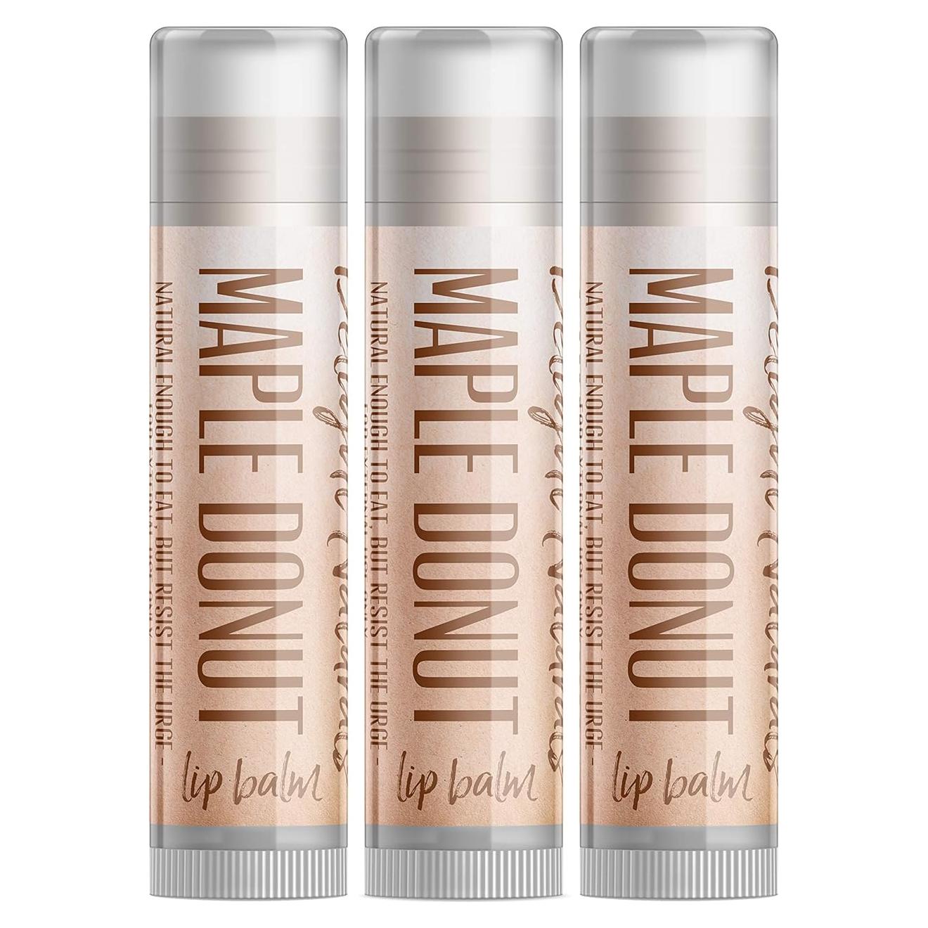 Bálsamo Labial Natural Delight Naturals - Paquete de 3