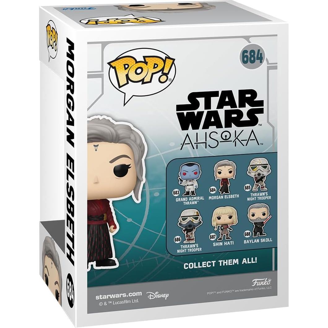 Funko POP! Star Wars Ahsoka Morgan Elsbeth - Figura de Vinilo 10.5 cm