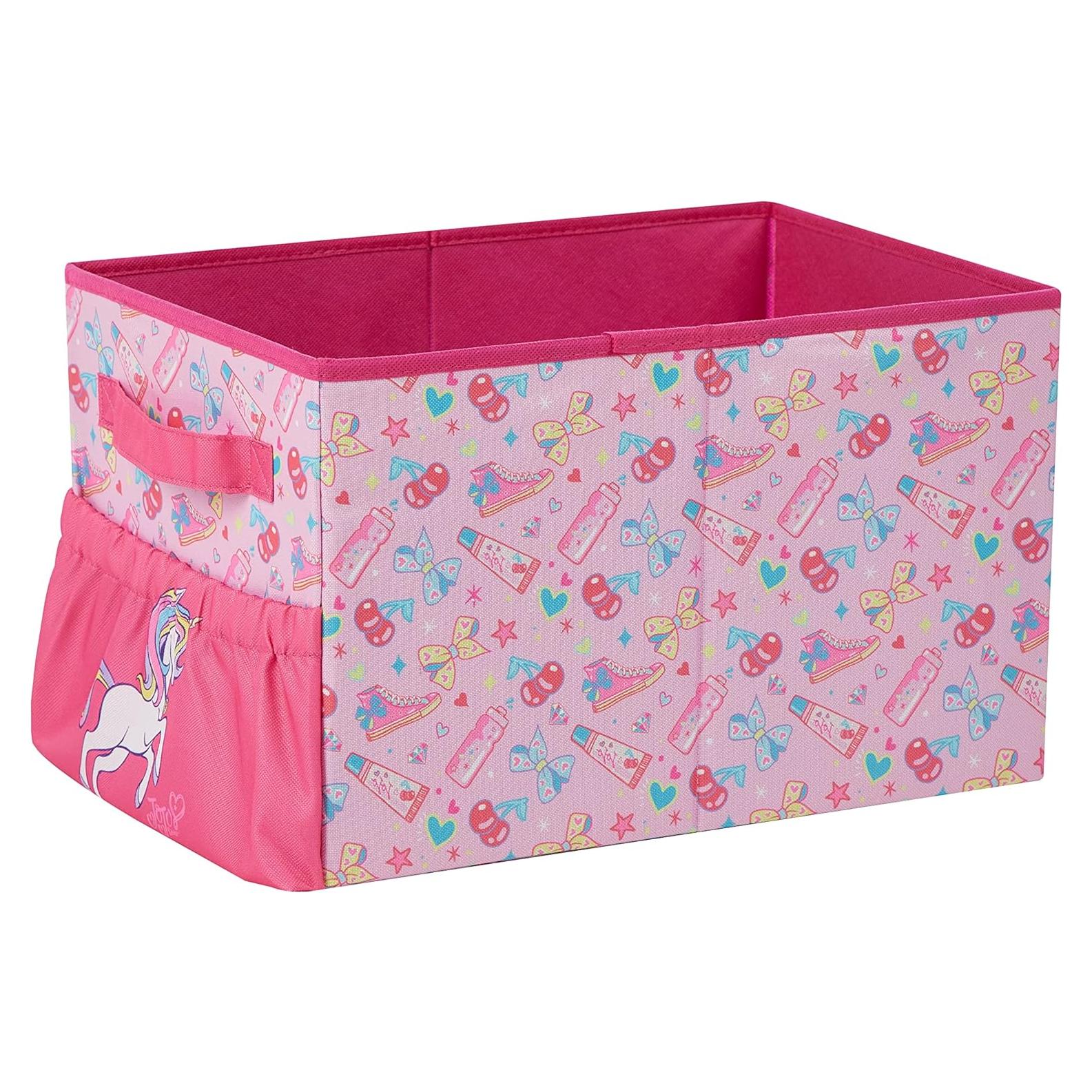 Contenedor de Almacenamiento JoJo Siwa Plegable 38x25x23 cm