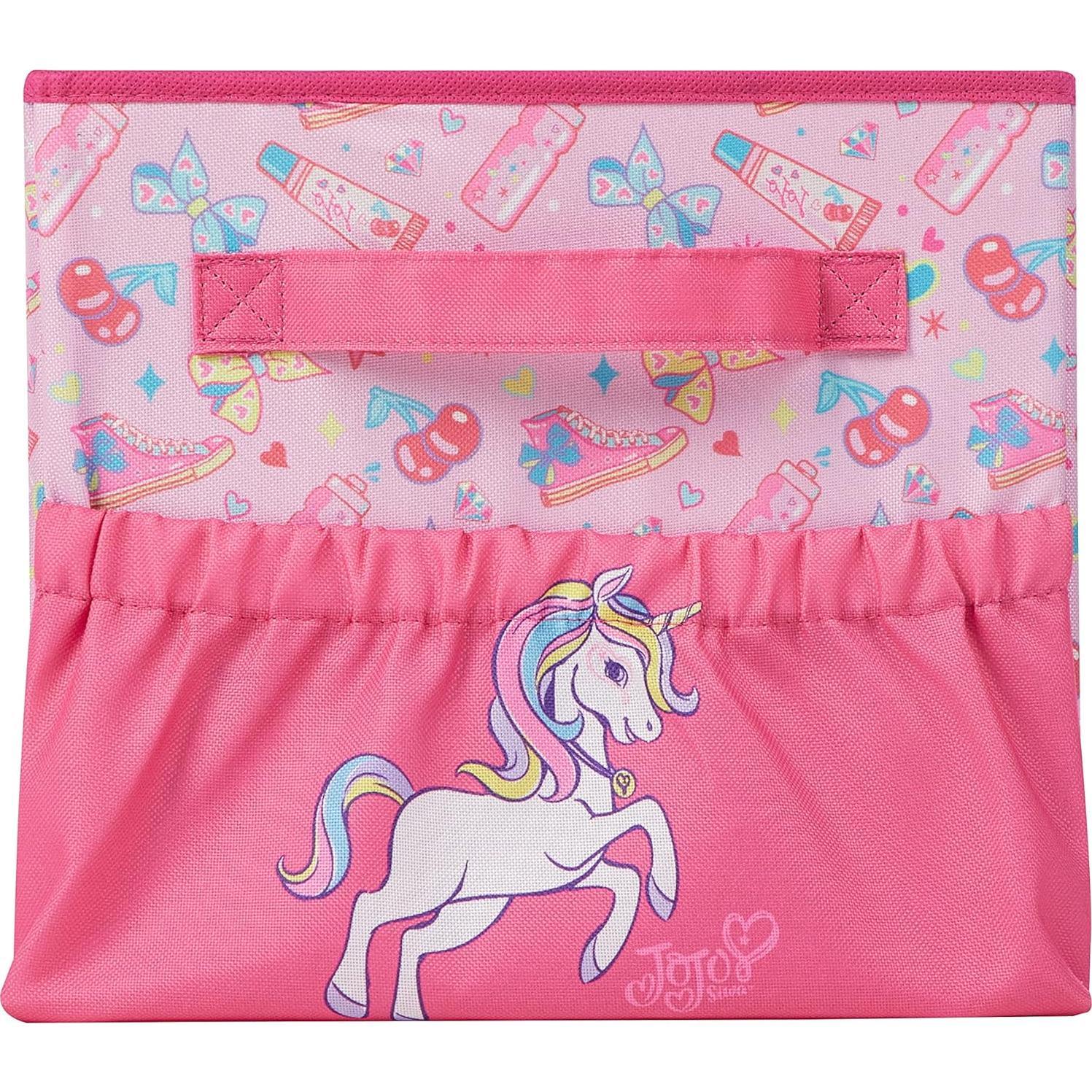 Contenedor de Almacenamiento JoJo Siwa Plegable 38x25x23 cm