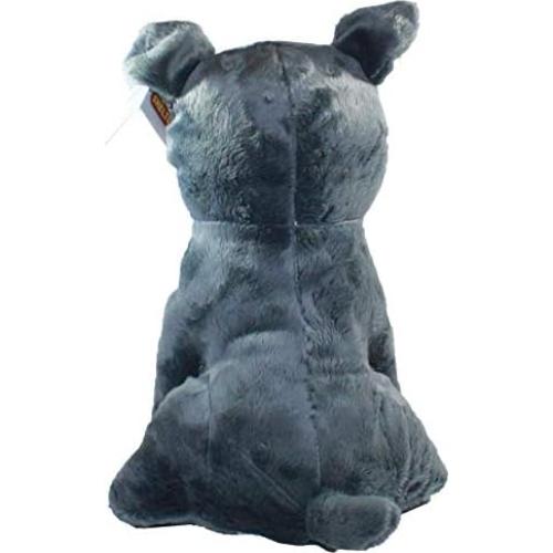 Juguete de Peluche Pitbull Magnum 10" Gris - Apoya Refugios