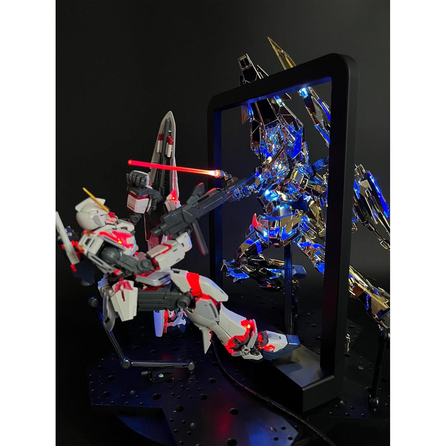 Luz LED Inalámbrica LBASE T3 Azul para Modelos Gundam y Lego