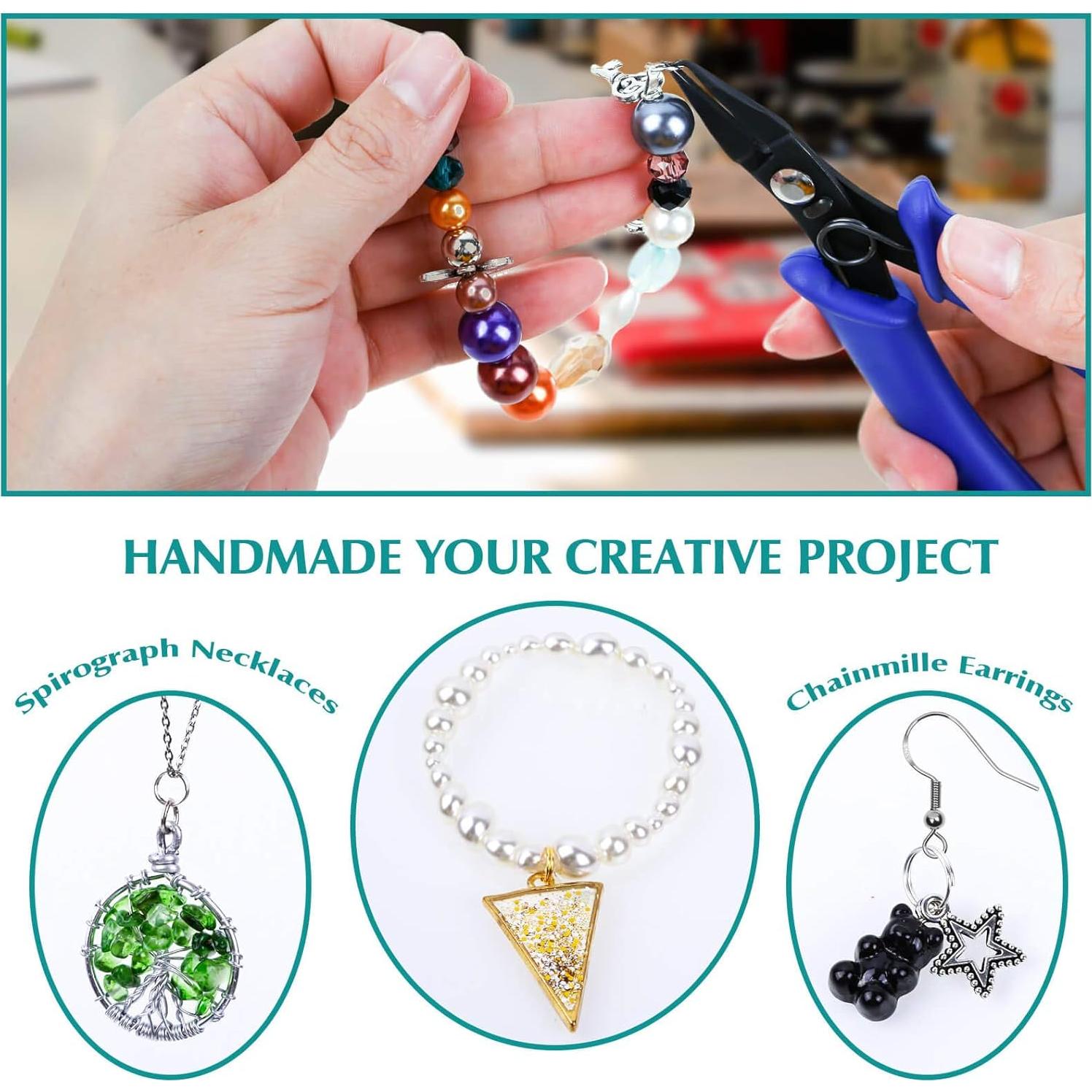 Anillos Abiertos Caffox 700pcs Plata y Oro para Joyas