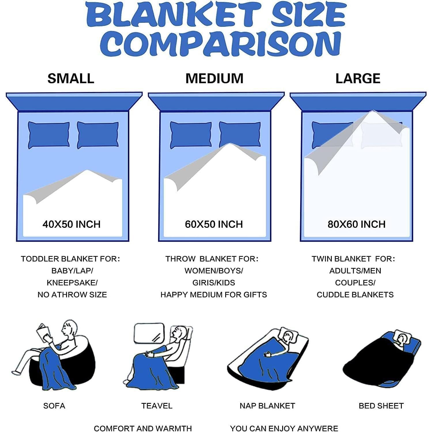 Manta de Franela Gumboy para Gatos 127x102 cm Suave y Cálida