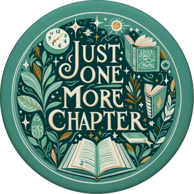 Soporte para Libros PopSockets Teal Botánico 13.6g