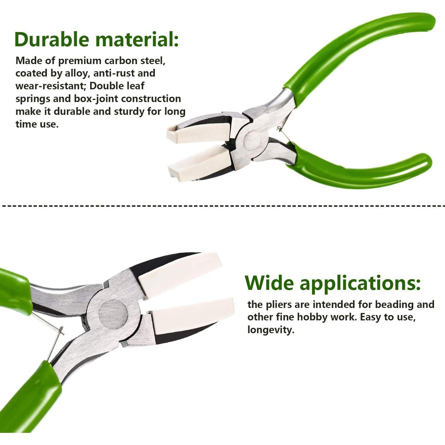 Juego de 2 Pinzas para Hacer Joyas Mudder 6 en 1 DIY