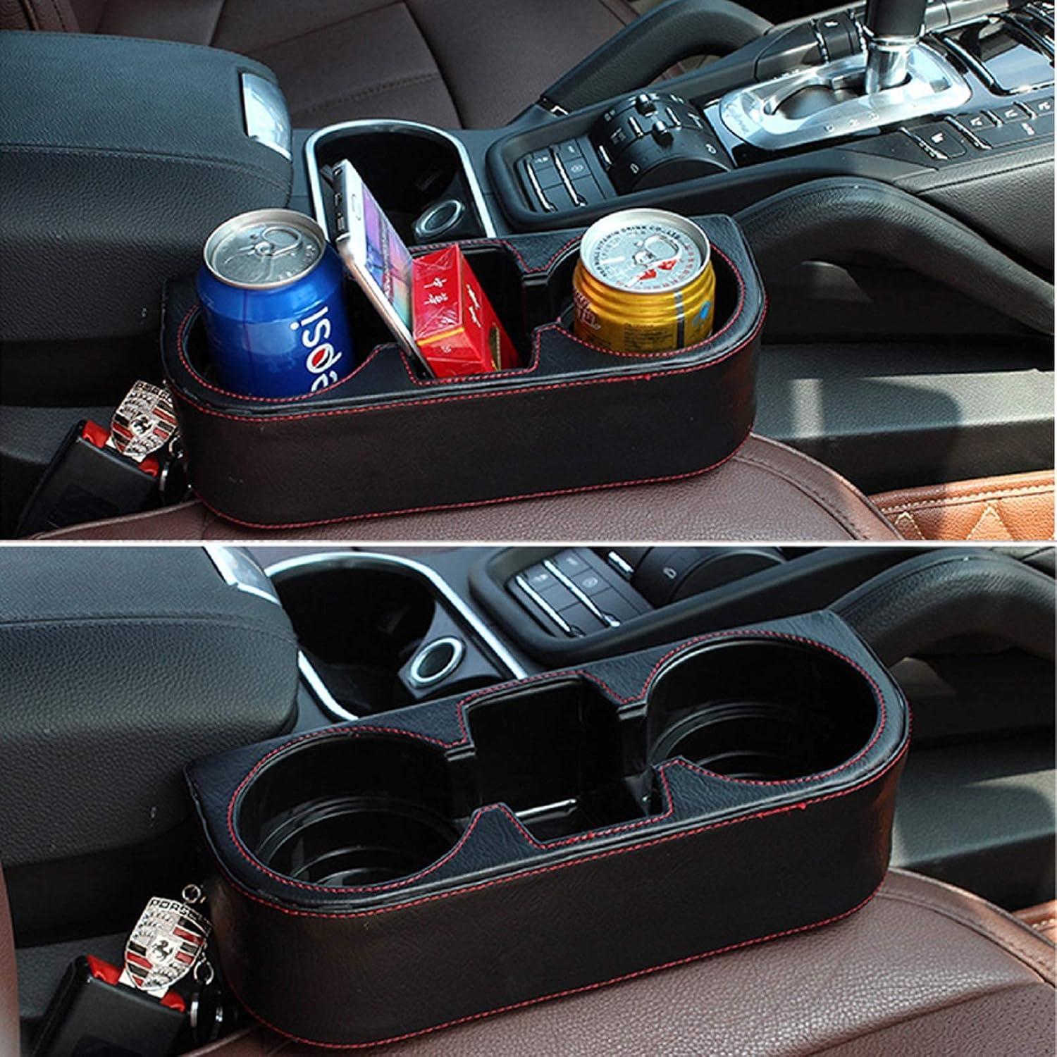 Soporte para Taza de Coche IOKSCTER Negro, Organizador Multifuncional