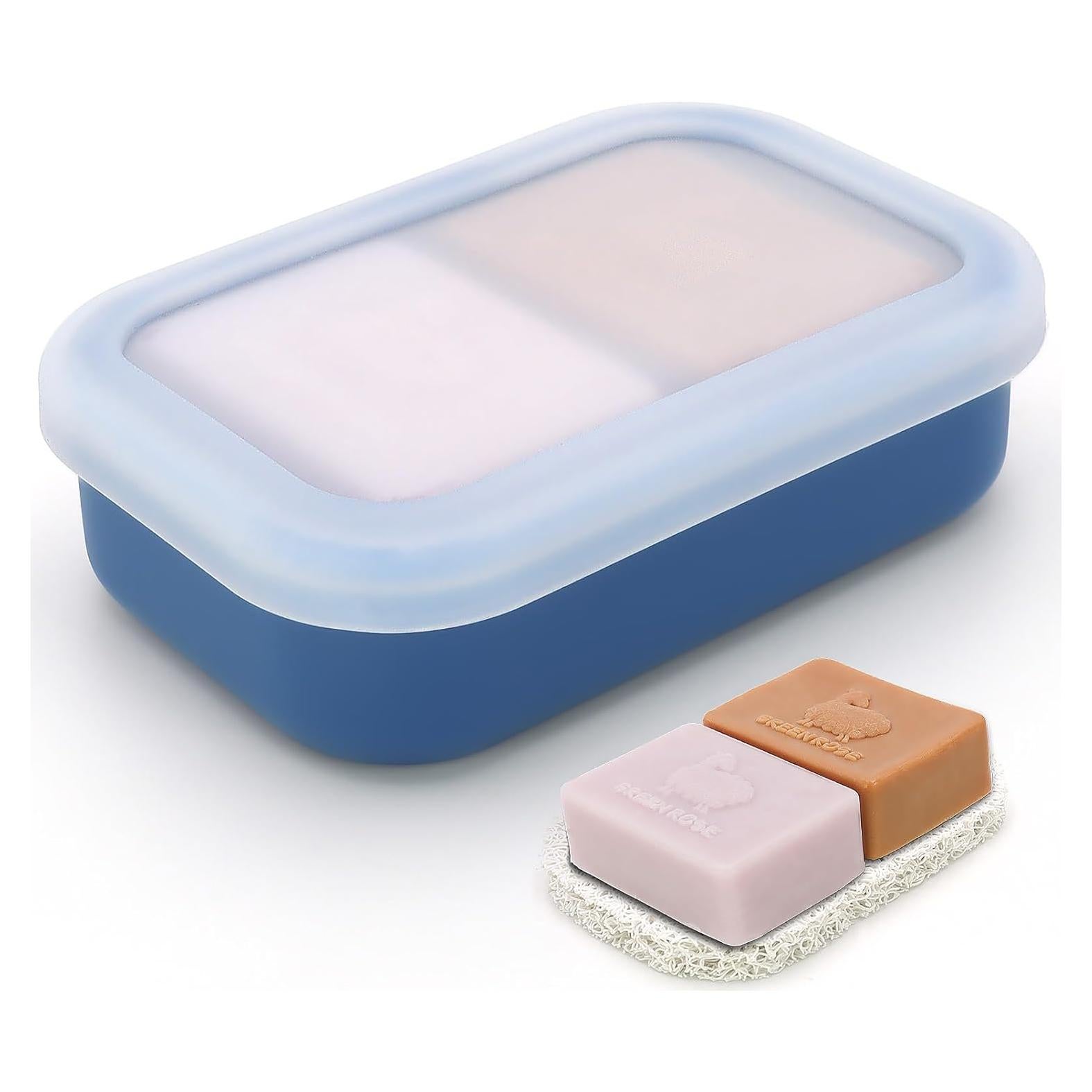 Estuche de Jabón de Viaje AIDIMMING Antifugas 14.9x9.9cm