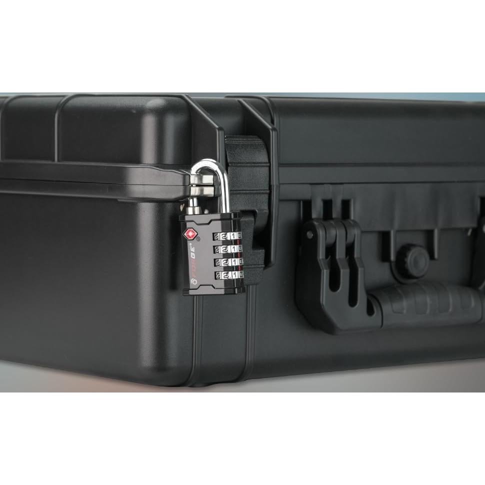 Candado de Combinación TSA Forge 4 Dígitos Negro 1 Unidad