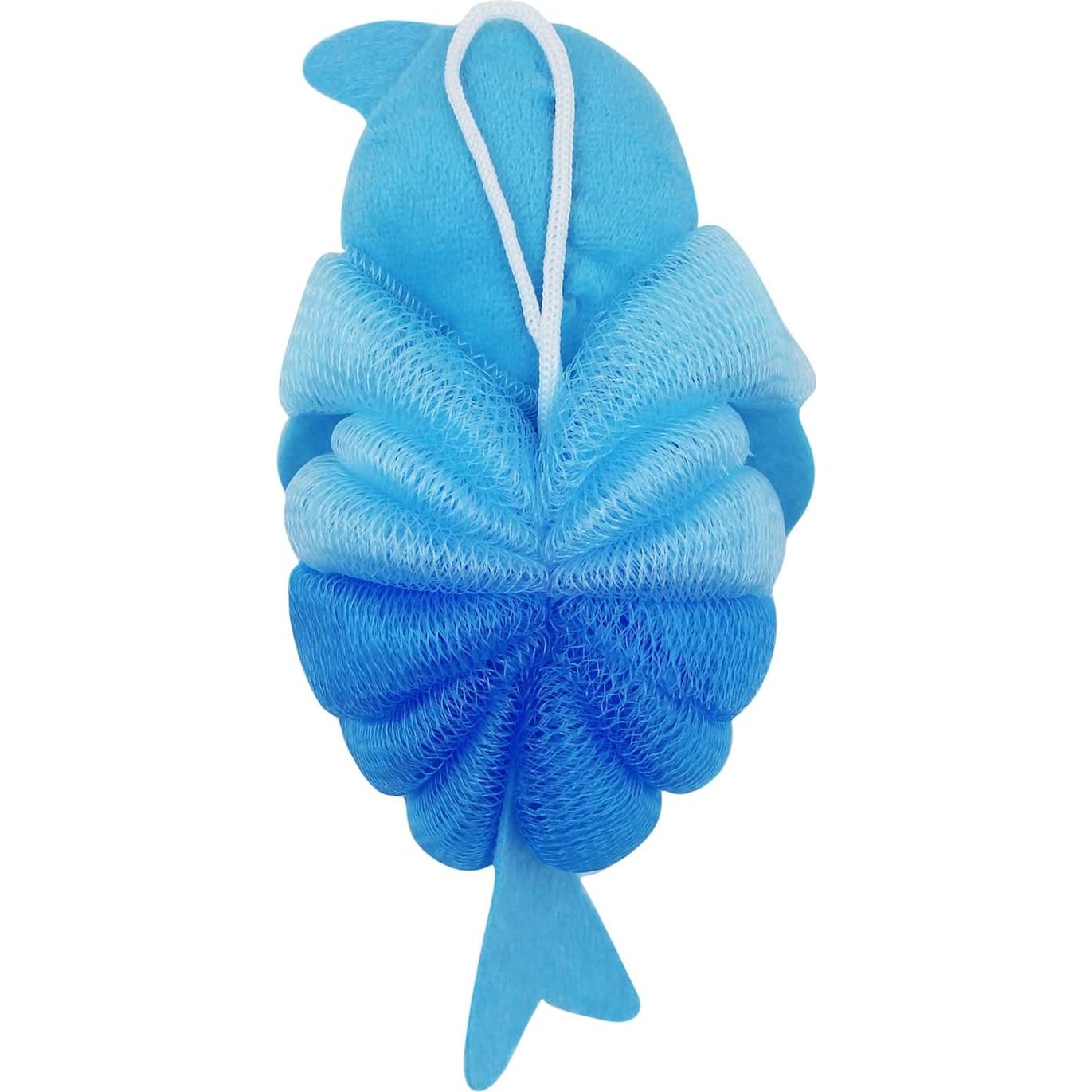 Esponja de Baño Suillty Unicornio Rosa - Malla Exfoliante 15 cm