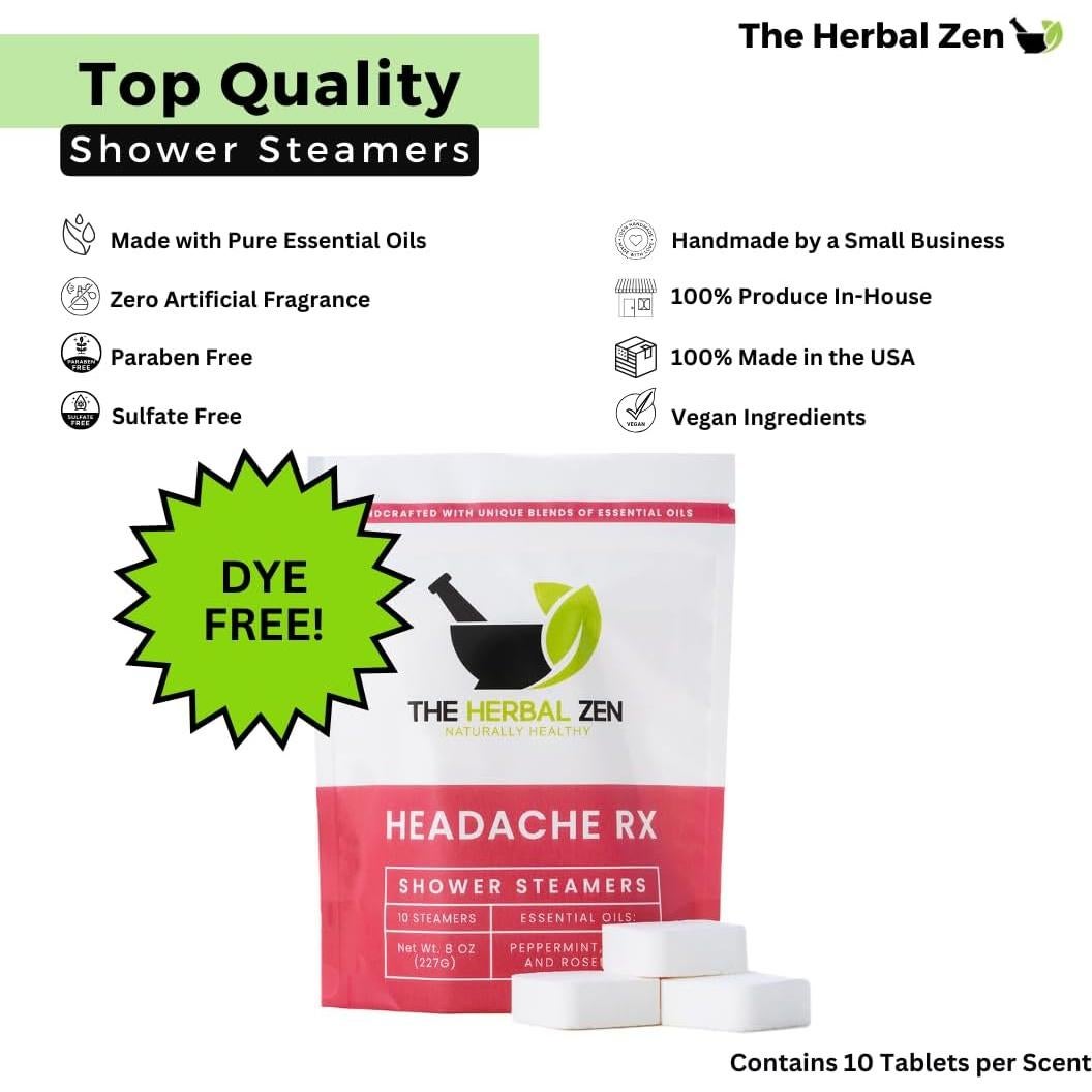 Vaporizadores de Ducha Head Hug Aromaterapia 10 Tabletas