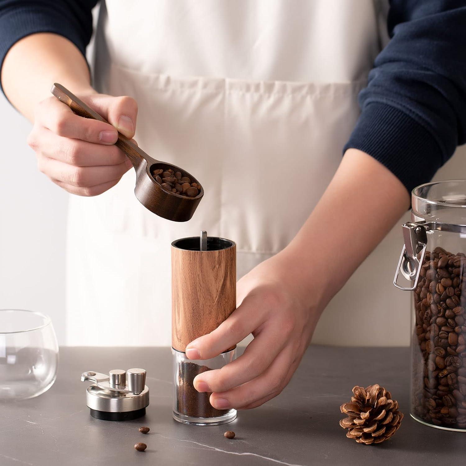 Cucharón de Madera de Bambú FLYPOKER 10g para Café