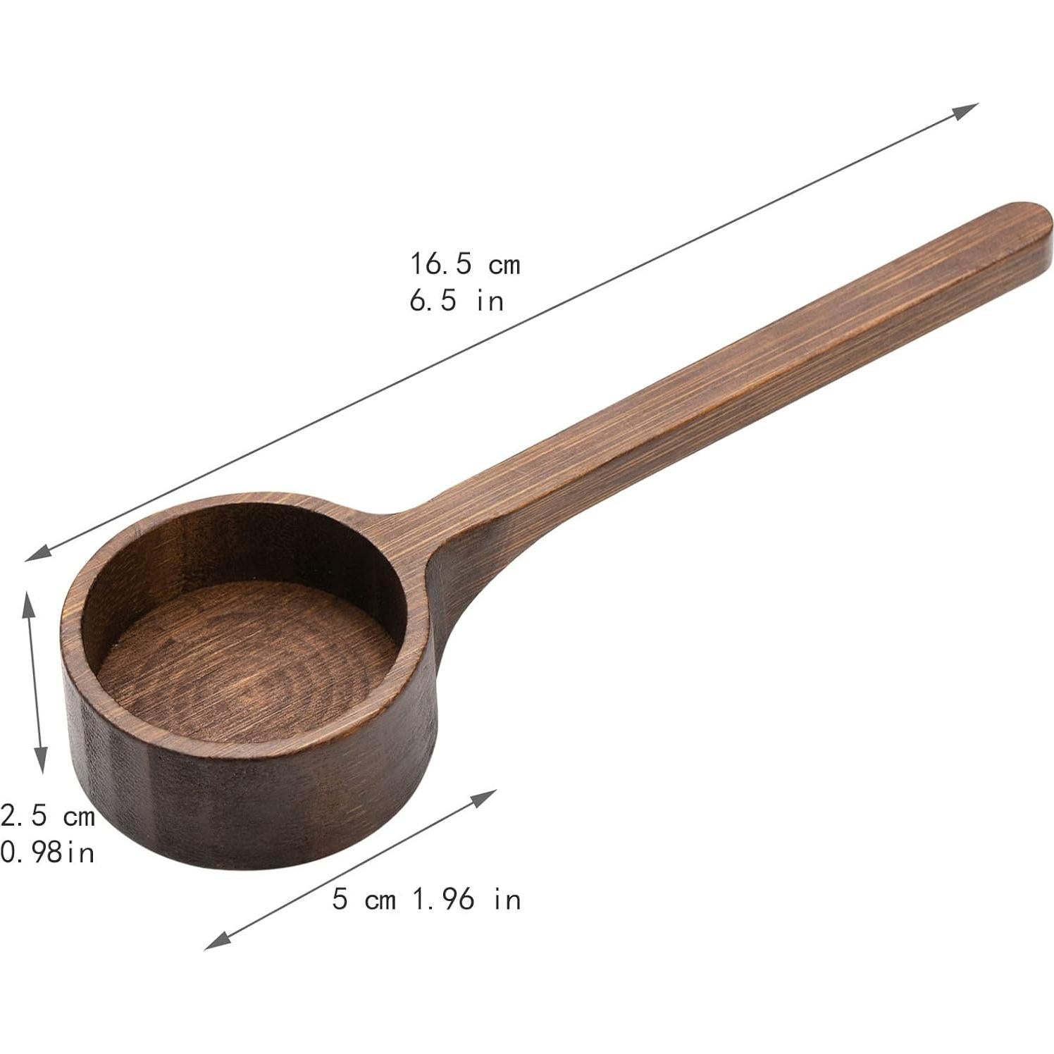 Cucharón de Madera de Bambú FLYPOKER 10g para Café