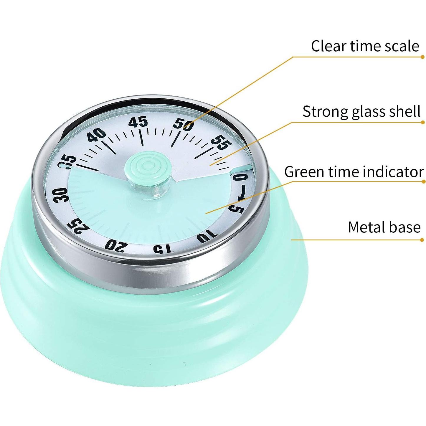 Temporizador Mecánico Magnético LAOPAO Verde 181g 7.11cm