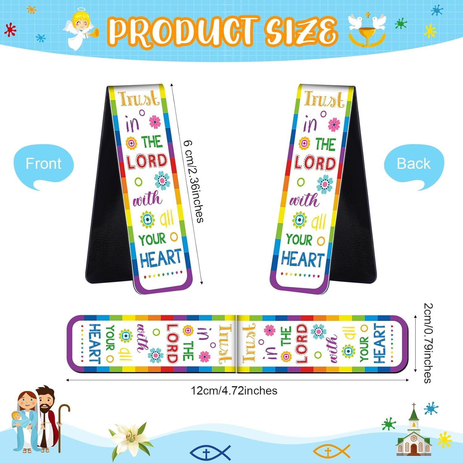 Marcadores Magnéticos Cristianos Harloon 48 Pcs Brillantes