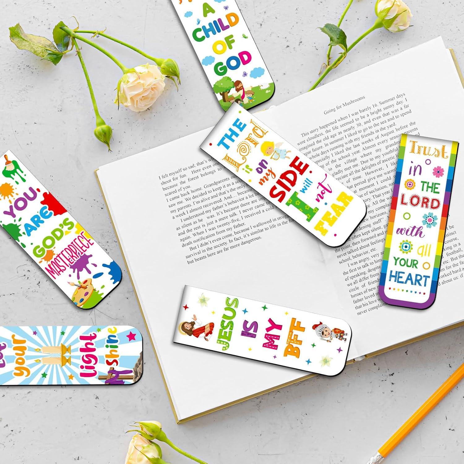 Marcadores Magnéticos Cristianos Harloon 48 Pcs Brillantes