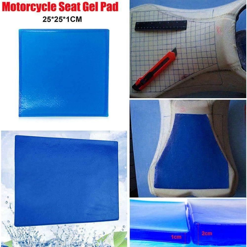 Almohadilla de Gel para Asiento de Motocicleta Lisyline 25x25cm