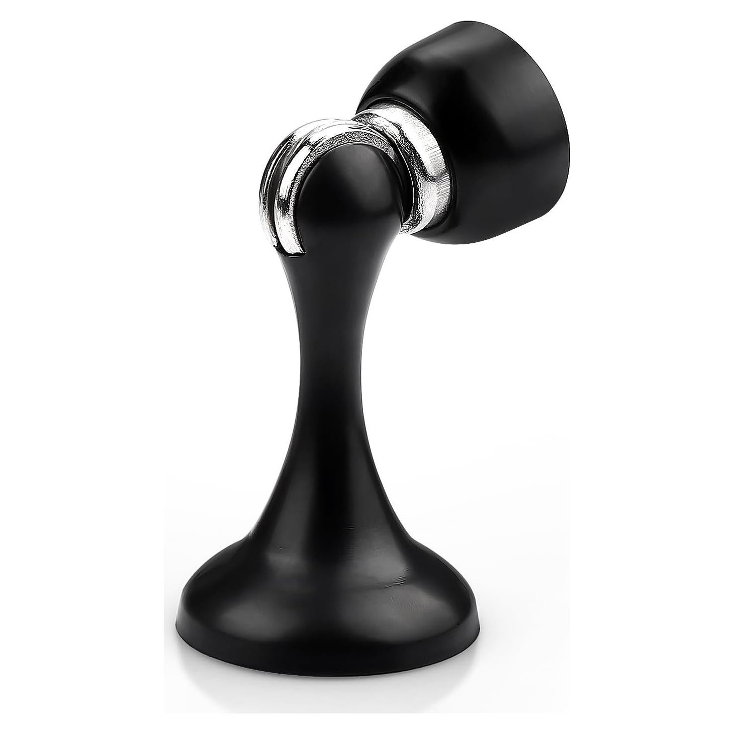Tope de Puerta Magnético Probrico Negro Acero Inoxidable 1 Pz