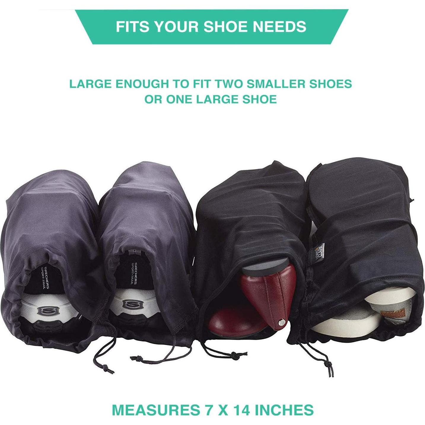 Bolsas para Zapatos de Viaje Lewis N. Clark - 2 Pares Nylon