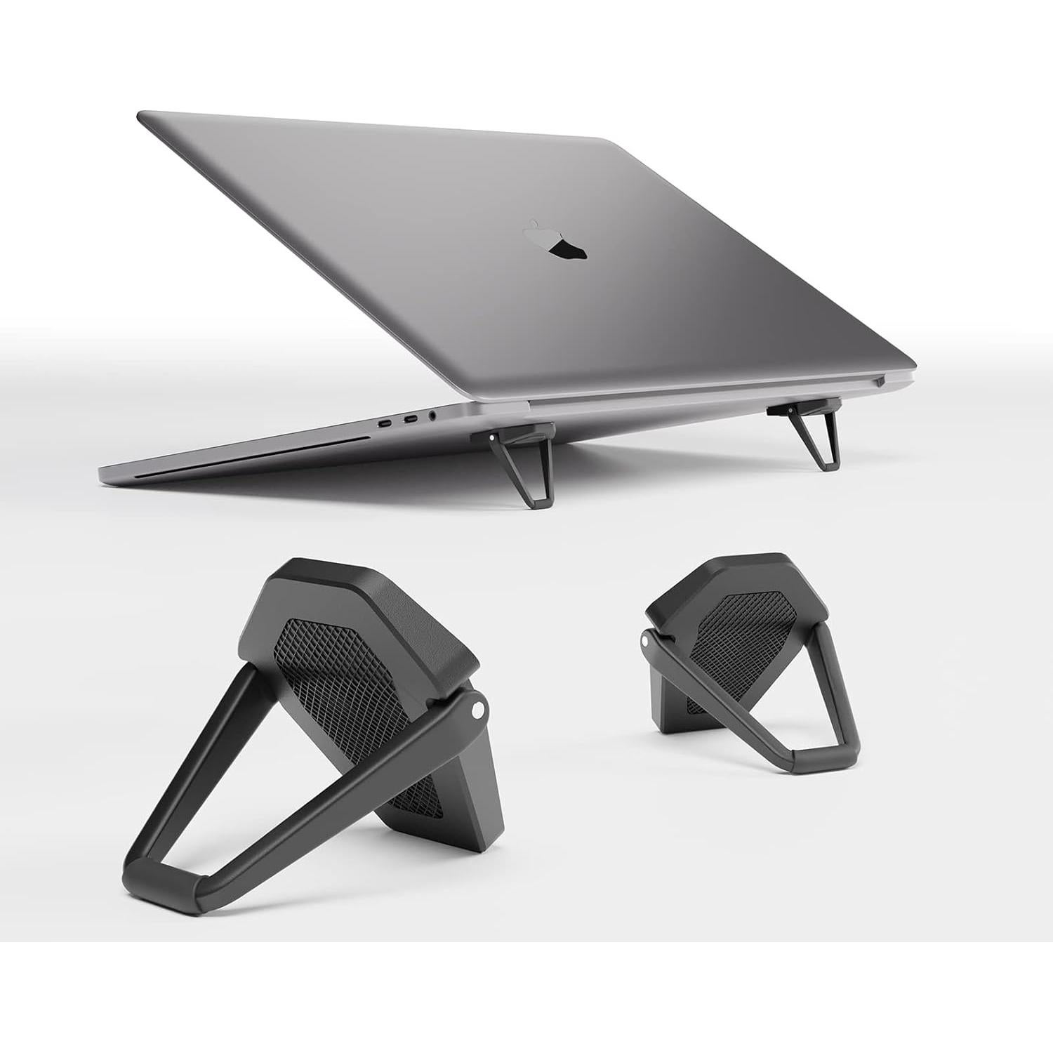 Soporte Elevador para Laptop ZELMINE Negro 3.81 cm Antideslizante