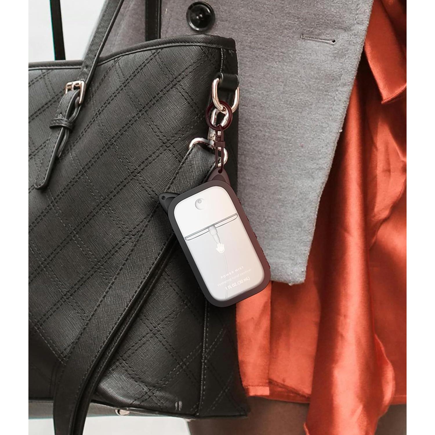 Funda de Silicona Touchland con Llavero - Orejas Lindas Negro