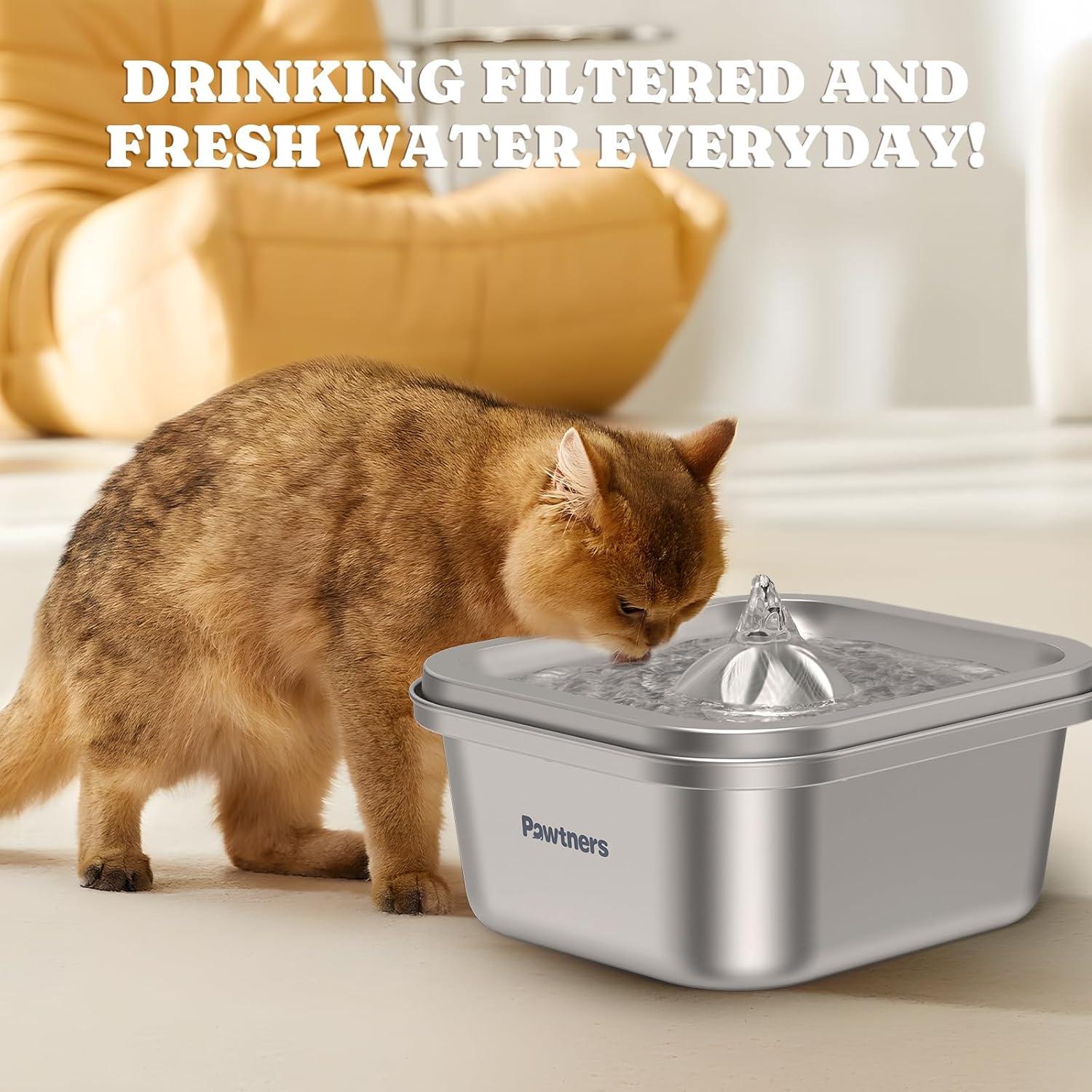 Filtros de Reemplazo Pawtners WF008A - 12 Paquetes para Gatos