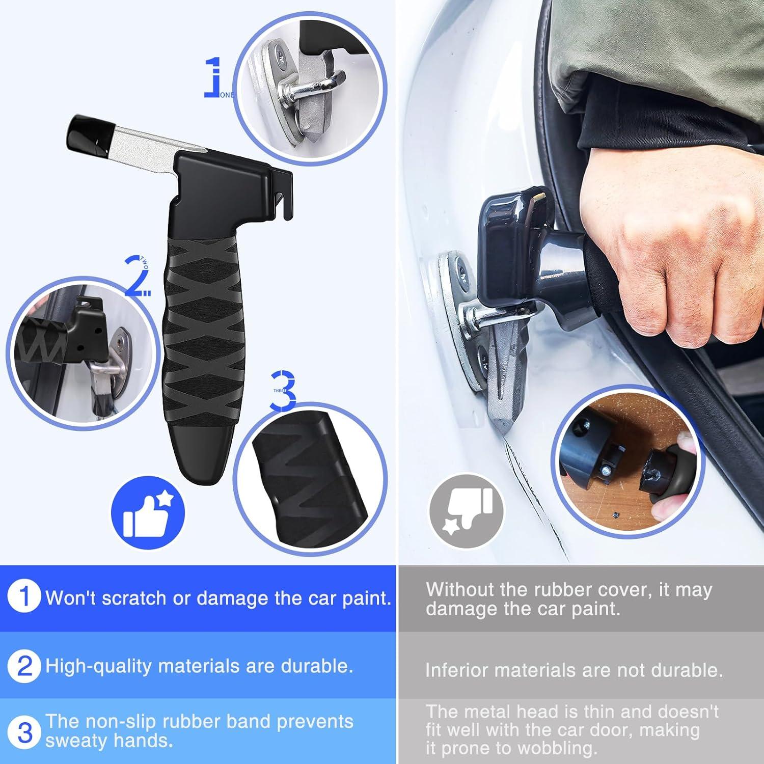 Manija de Puerta de Auto Drsvabze para Ancianos - Soporte Antideslizante