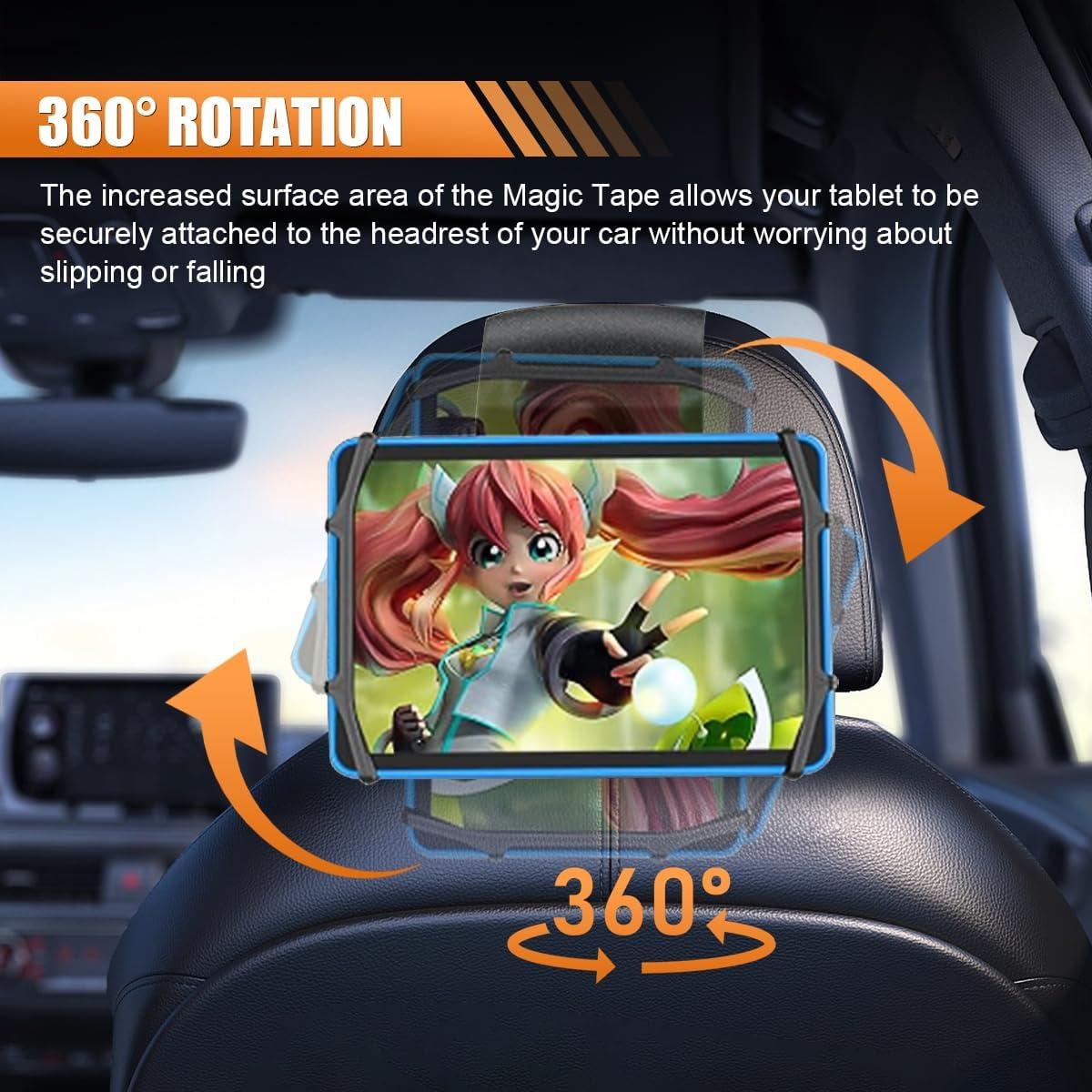 Soporte de reposacabezas para tableta UHANBUT 2PCS ajustable