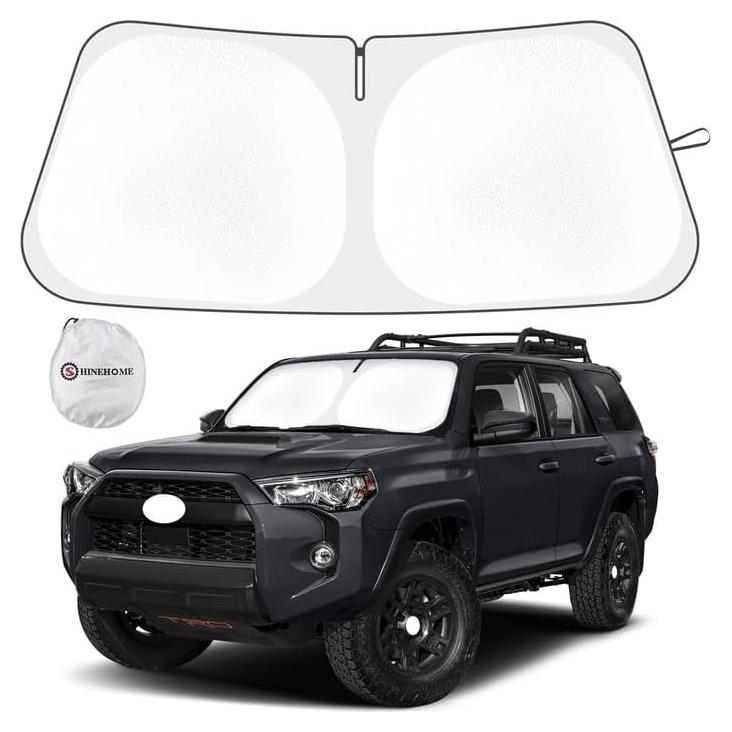 Protector Solar Plegable SHINEHOME para Parabrisas Toyota 4Runner 2010-2025