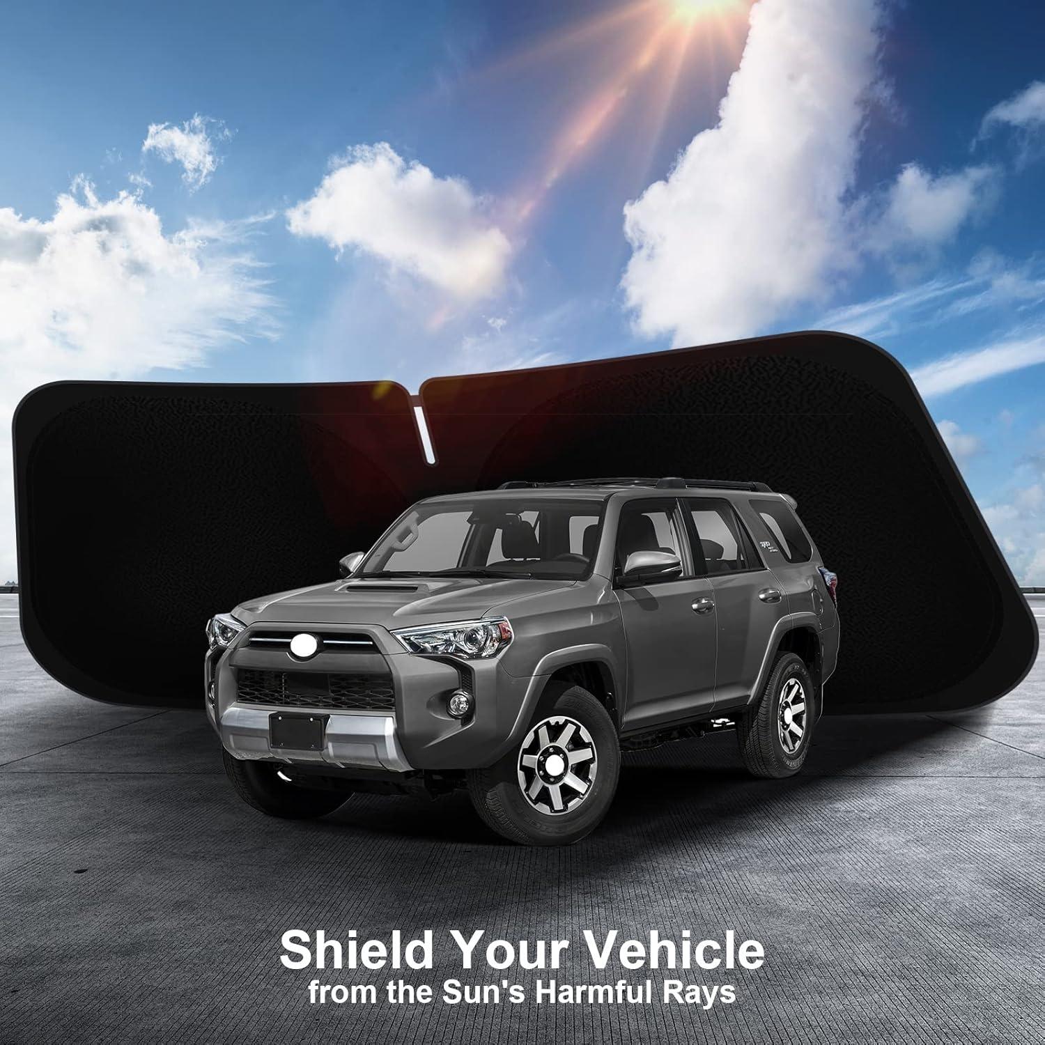 Protector Solar Plegable SHINEHOME para Parabrisas Toyota 4Runner 2010-2025