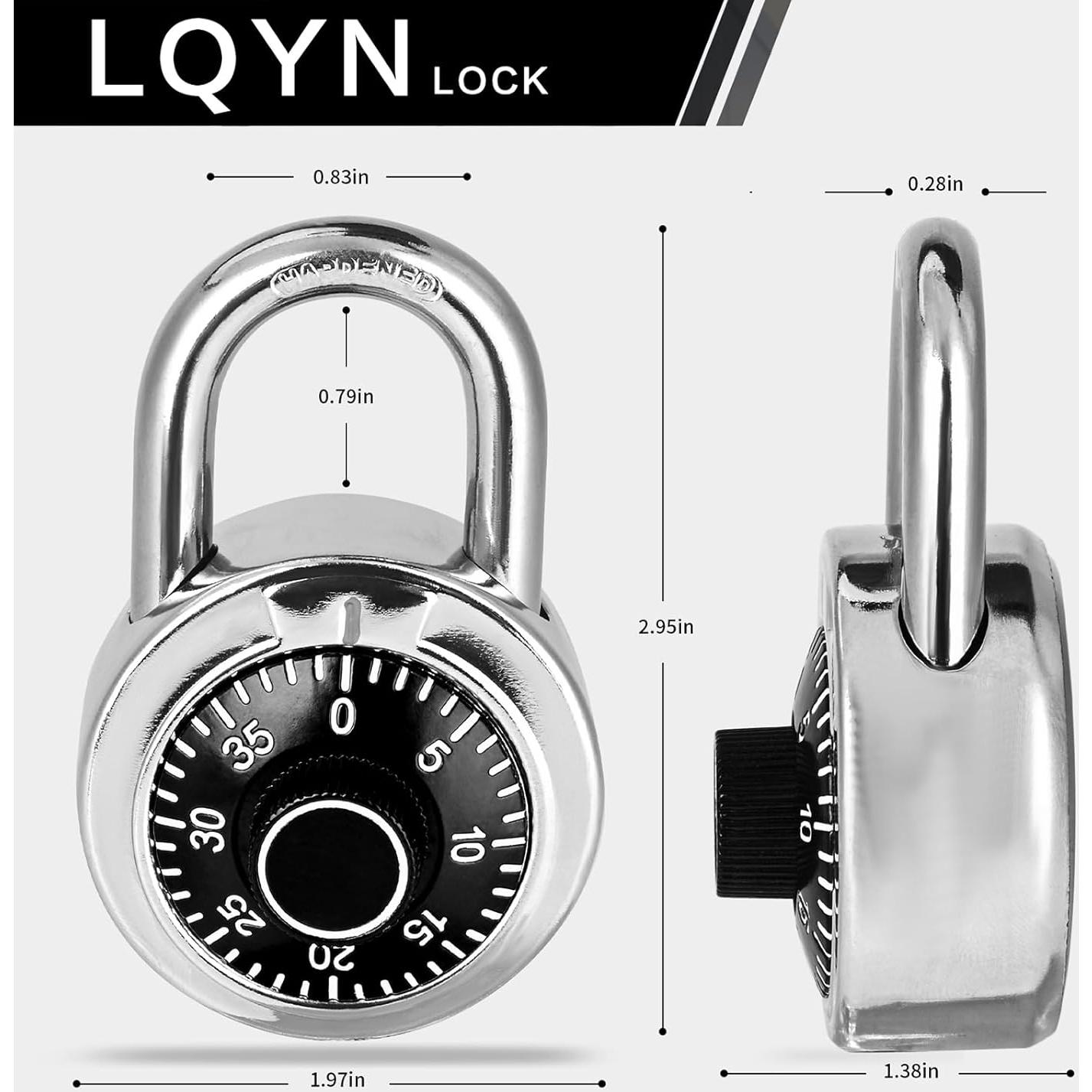 Candado de Combinación LQYN 48 Piezas 5 cm Seguridad