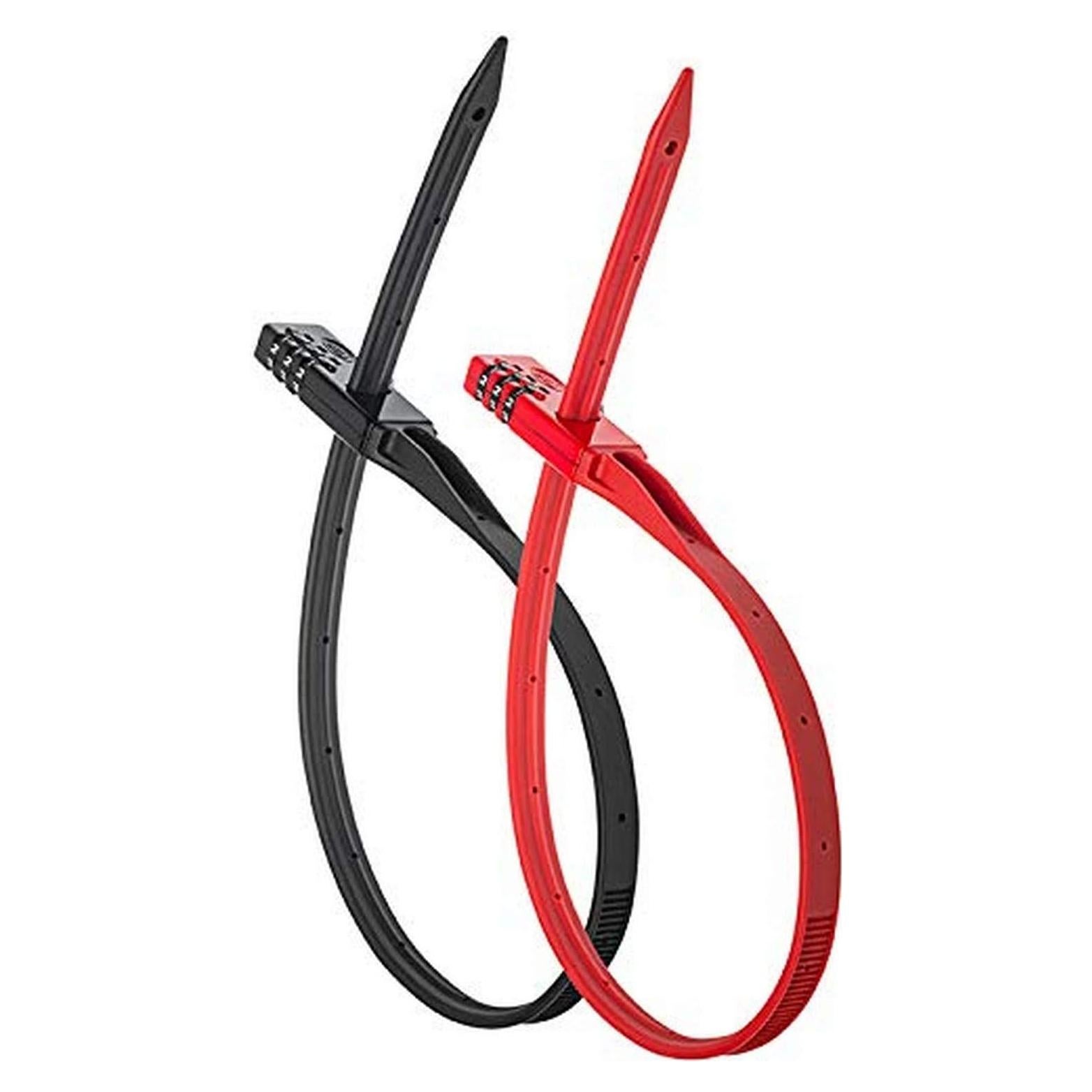 Candado de Combinación QuickZip Bell 2 Pack Rojo/Negro