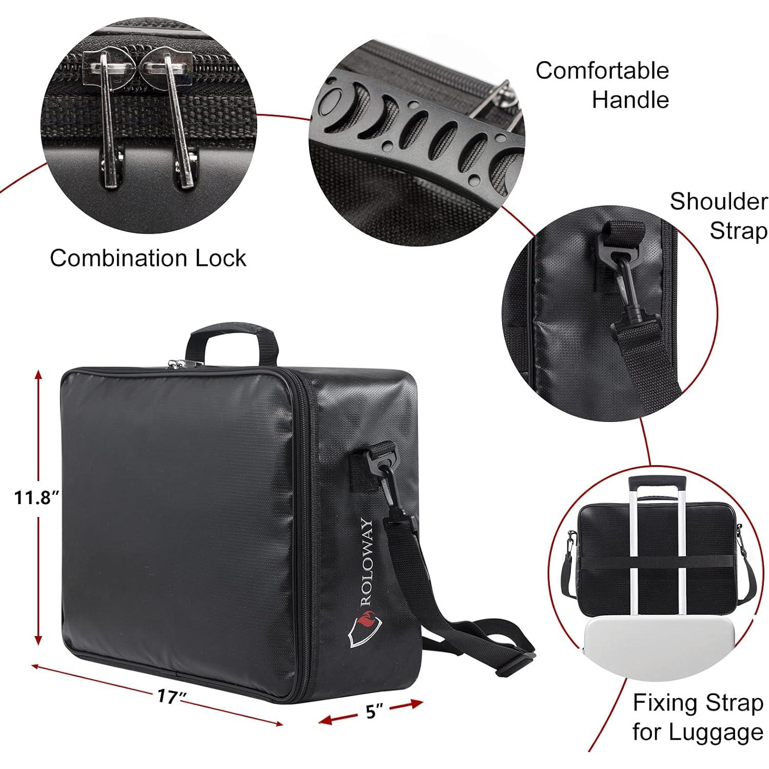 Bolsa de Documentos a Prueba de Fuego ROLOWAY 43.2x30x12.7cm