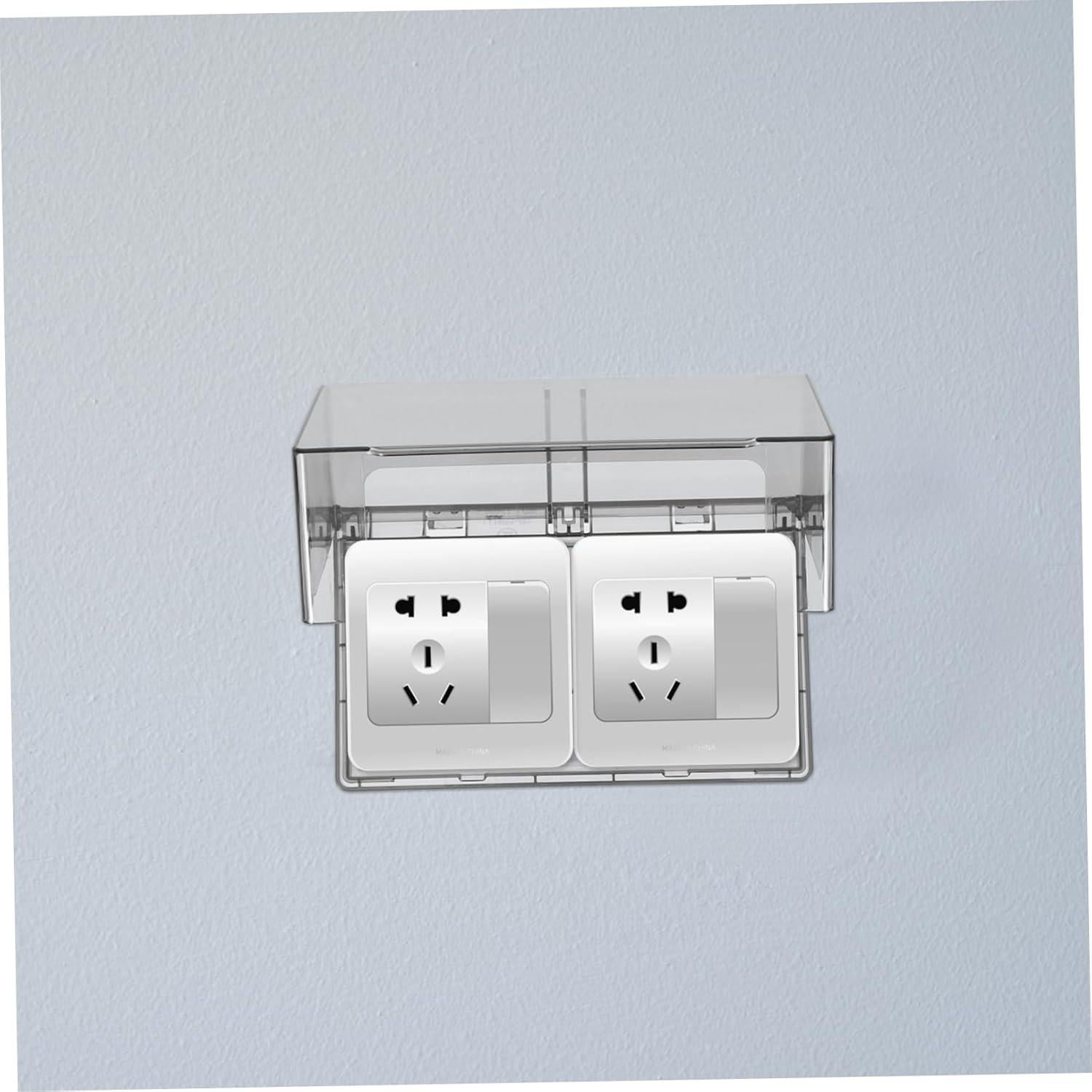 Cubierta Impermeable para Toma de Corriente DOITOOL Negro