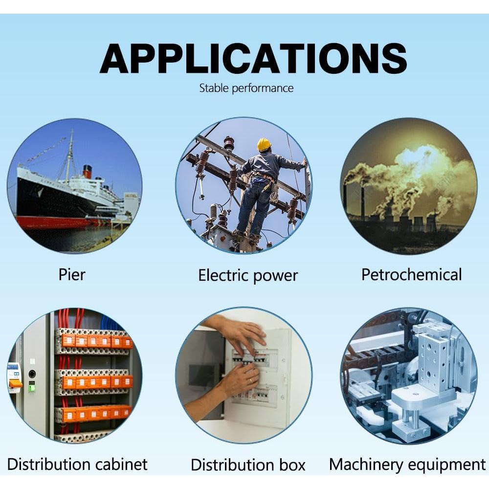 Gland de Cable PG7 MAKERELE 20pcs Nylon Impermeable IP68