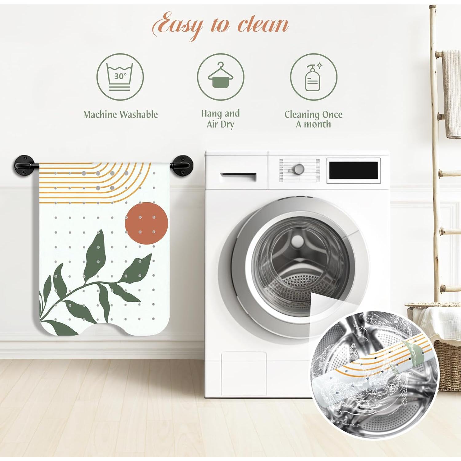 Alfombra de Baño Antideslizante SHUCHING Boho 101.6 x 40.6 cm