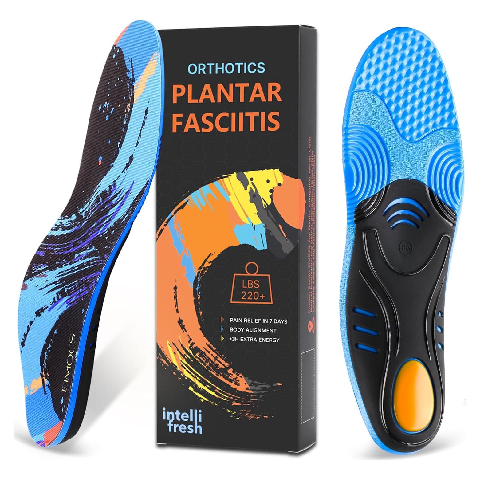 Plantillas EIMOCS para Fascitis Plantar - Soporte Arqueado Completo